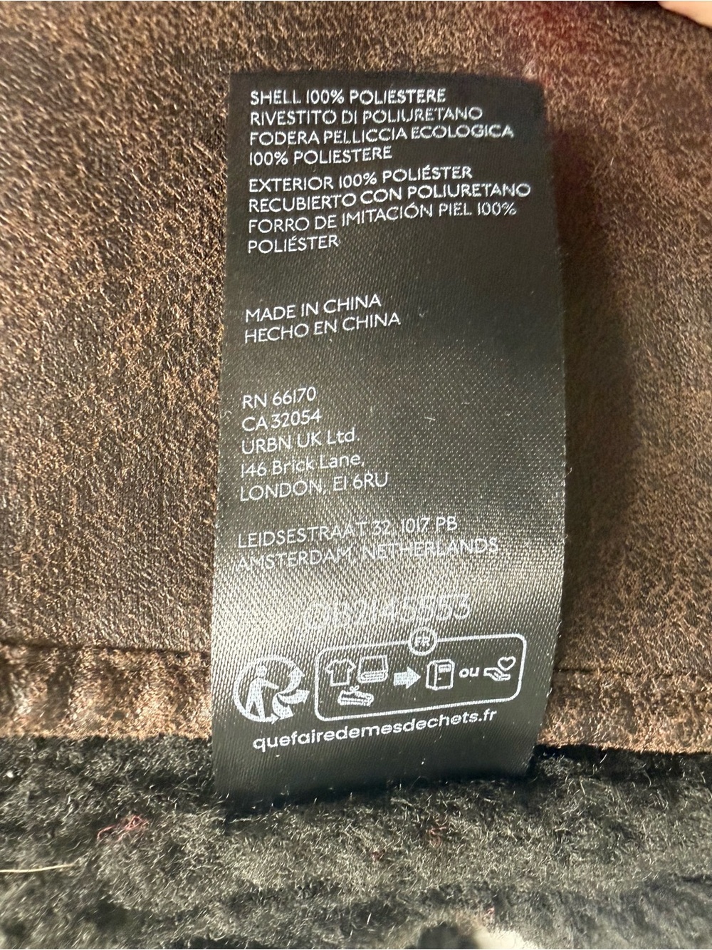 Pilcro Faux Shearling Cocoon Coat - Picture 12 of 13